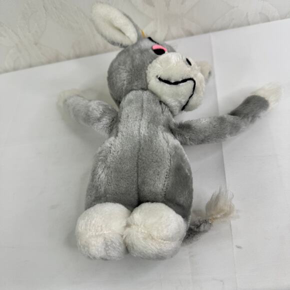5 for $25| VTG 1977 Dakin Hugging Gray Bull Stuffed Animal Hug 12" Plush - Picture 2 of 6